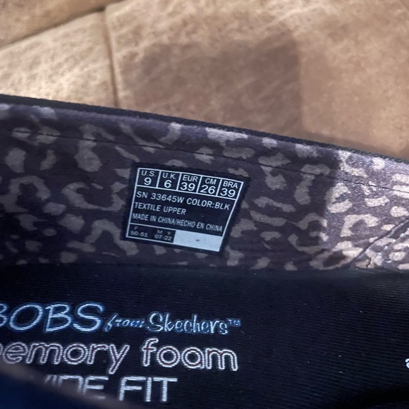 NWT Black Bobs size 9wide - Picture 5 of 8